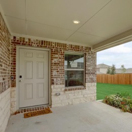 a house with a front porch